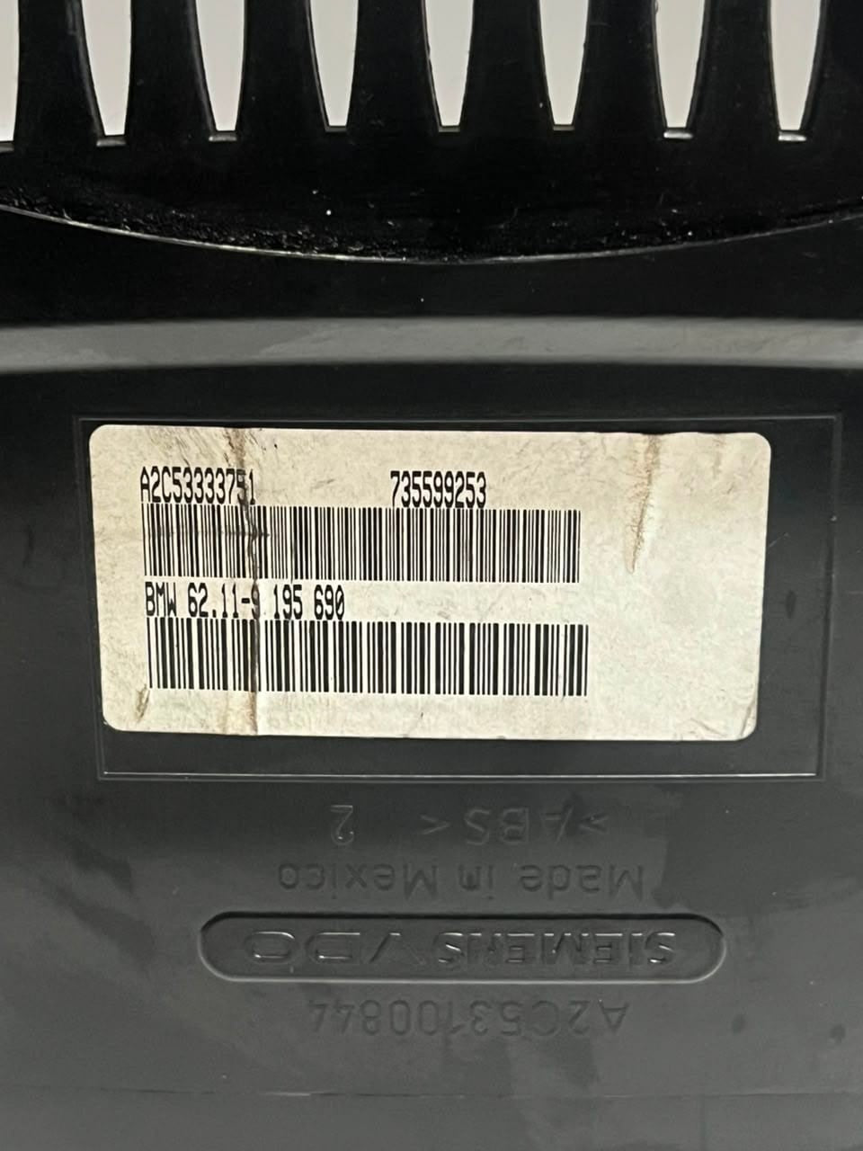 2009-2011 BMW X5 E70 3.0D and 3.5D Speedometer Instrument Cluster 9195690 OEM