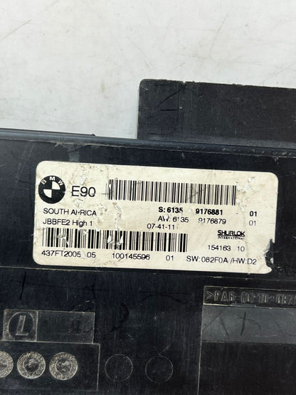07-08 BMW 3 SERIES E90 ELECTRONIC CONTROL UNIT MODULE HIGH 1 JBBFE2 9176881 OEM