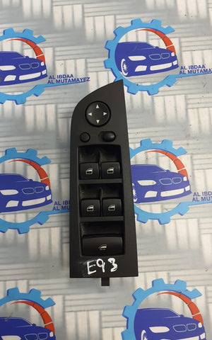 BMW E93 Z4 DRIVER SIDE WINDOW LIFTER SWITCH PANEL 9180317
