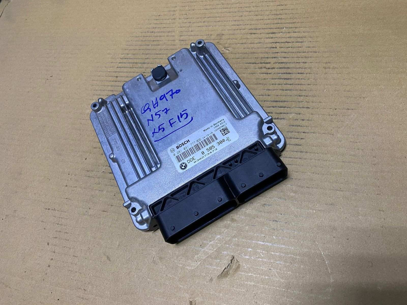 2014-2018 BMW X5 F15 F30 330d F32 430d F34 diesel Engine Control Unit 8585380 