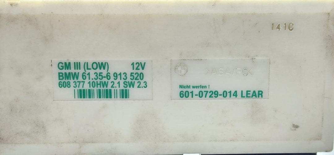 BMW General Module 6913520 5 Series E39 OEM