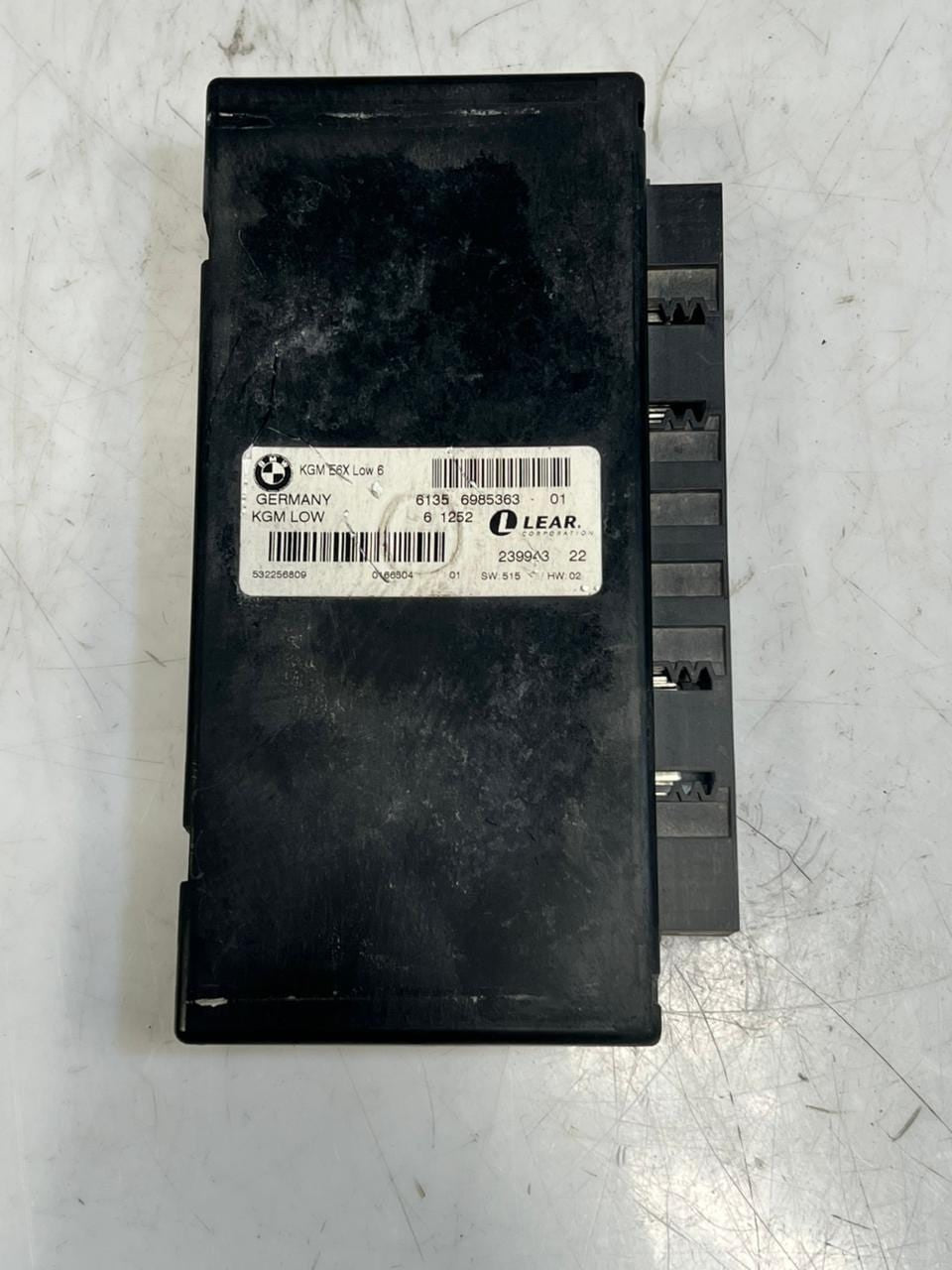 2006 BMW 5 SERIES 525i M Sport 4DR E60 E61 E63 BCM BODY CONTROL MODULE 6985363
