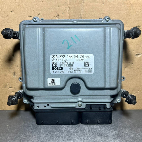 01-09 Mercedes W211 E-Klasse Motorsteuergerät ECM ECU A272 1535479 OEM