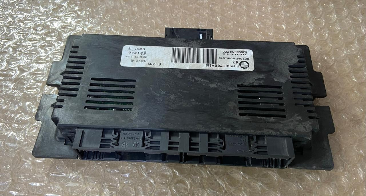 OEM BMW X5 E70 Headlight Control Module Unit FRM3R 9230431