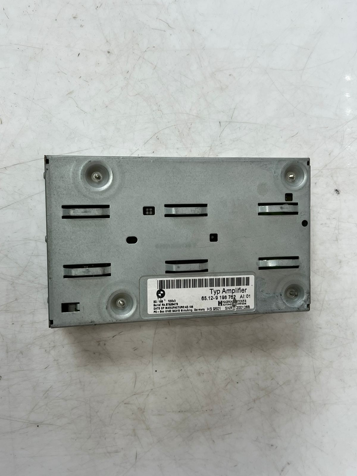 2009-2010 BMW 535i 535i HIFI Radio SOUND Receiver AMPLIFIER 9196762 OEM