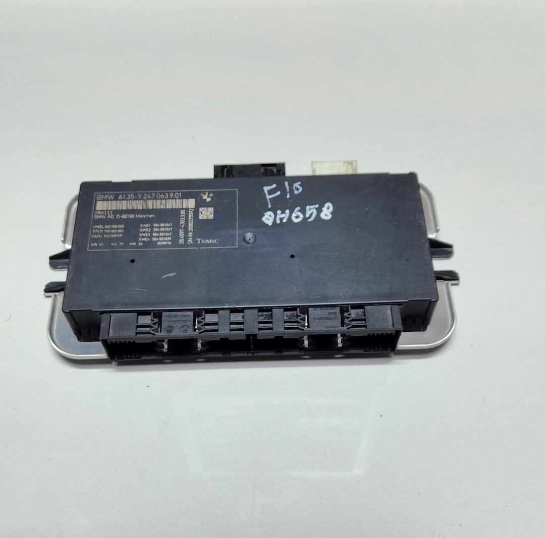 2011-2013 BMW 535i Footwell Module FRM3 9247063 F10 F12 F01 F25 OEM