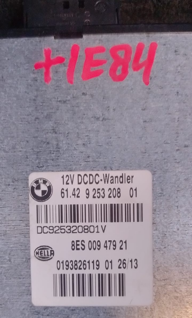 OEM BMW X1 E84 VOLTAGE CONVERTER CONTROL MODULE 9253208