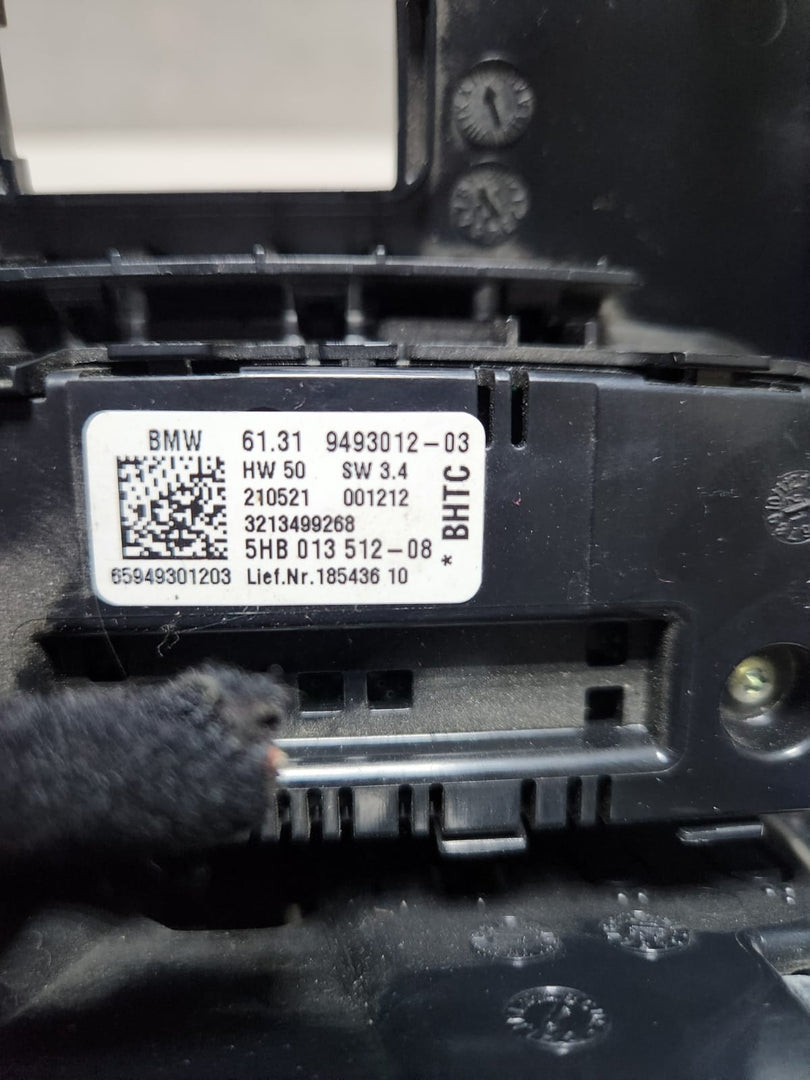 2019-2025 BMW 330i Rear Climate Control Unit 9493012 3 Series G20 G21
