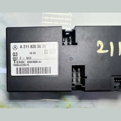 Mercedes Seat Heater Control Module A2118203626 W211 E-Class and CLS55 AMG