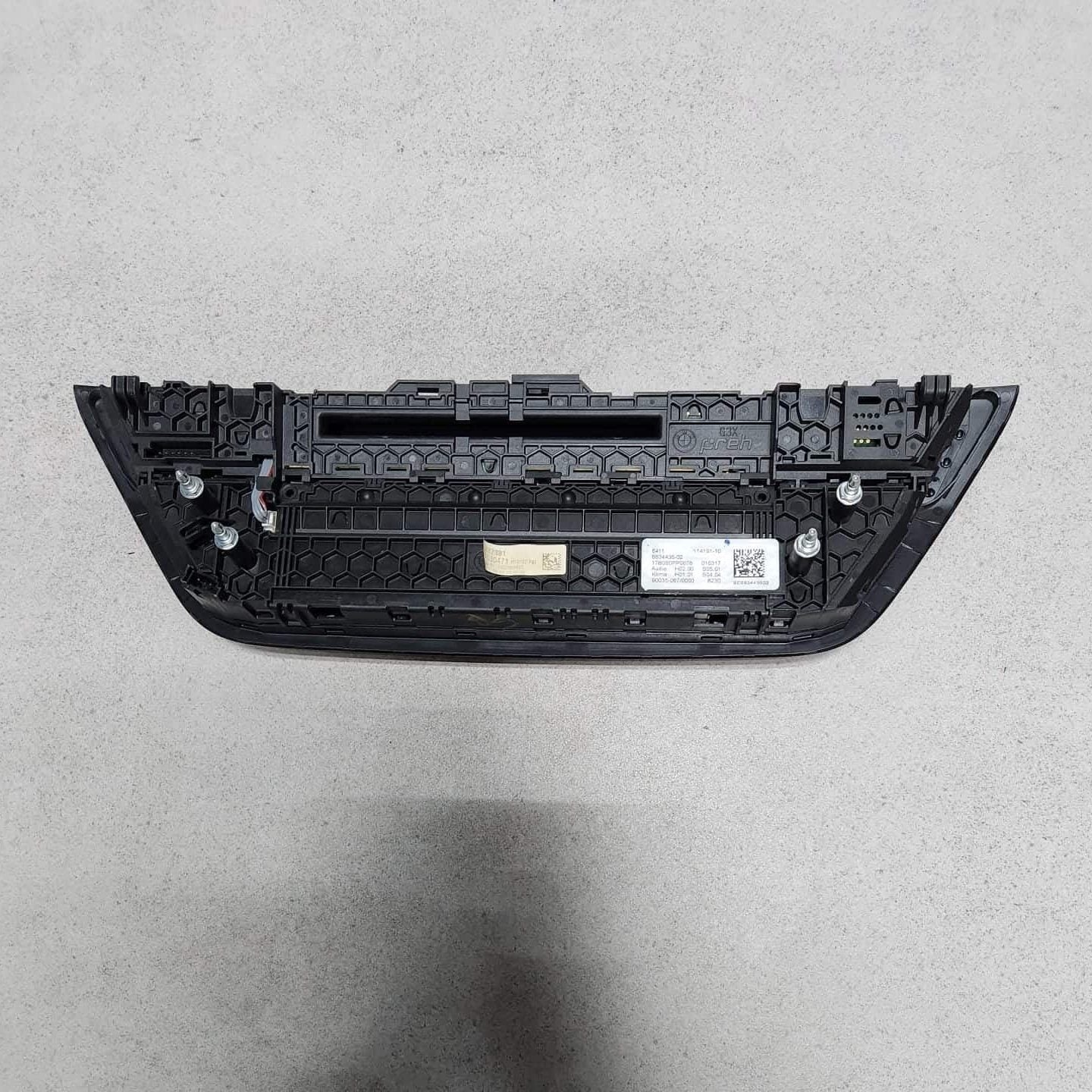 BMW Climate Control Panel 6834435 5 Series G30 G31