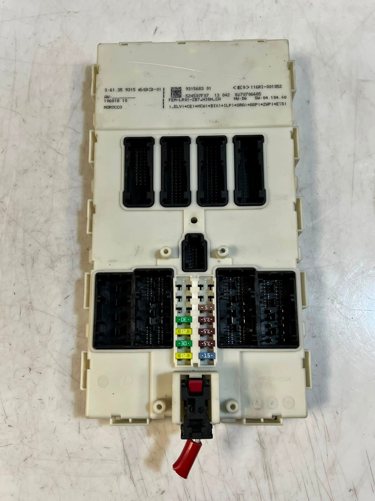 2013 BMW F30 N47N 328i Engine Control Unit ECU SET DDE+FEM+2KEYS 8573259 OEM