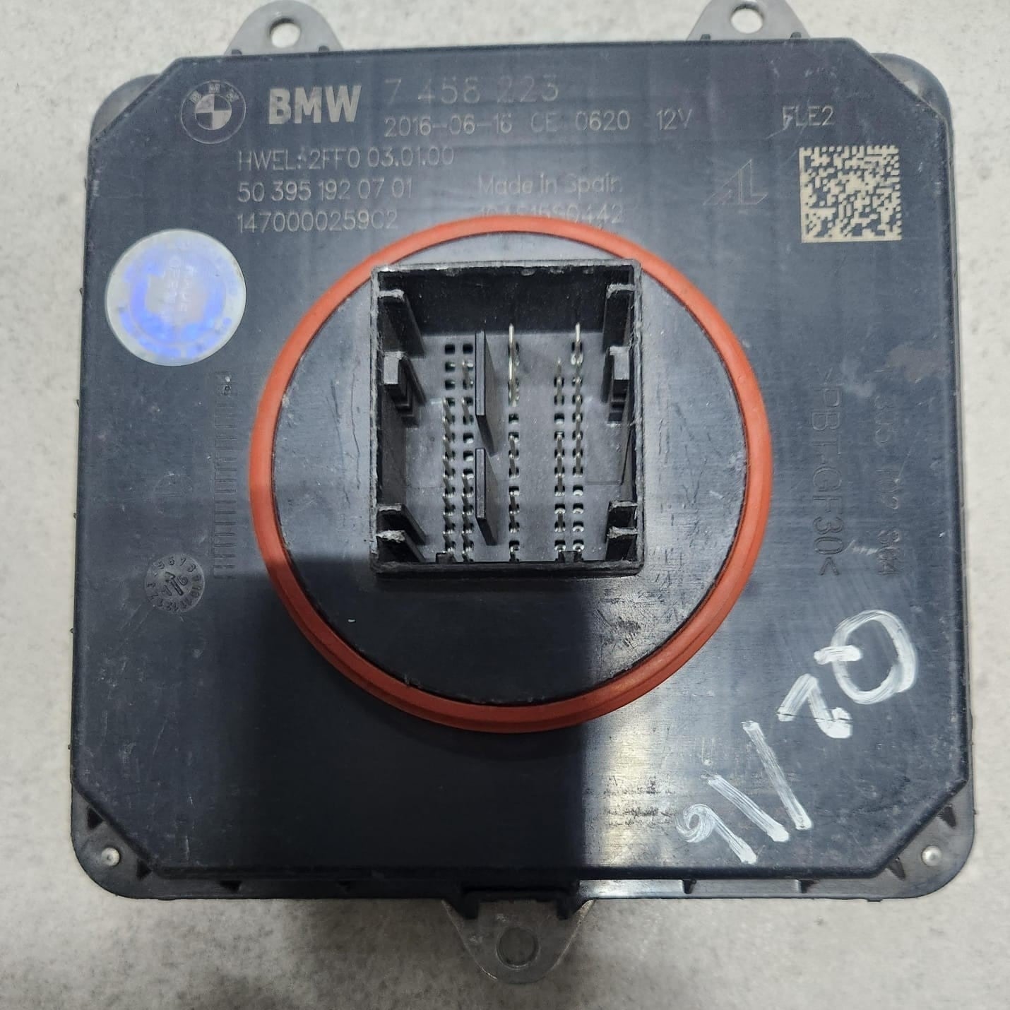 BMW Led Headlight Control Module 7458223 F20 F21 F30 F31 F35 and 1 Series F52