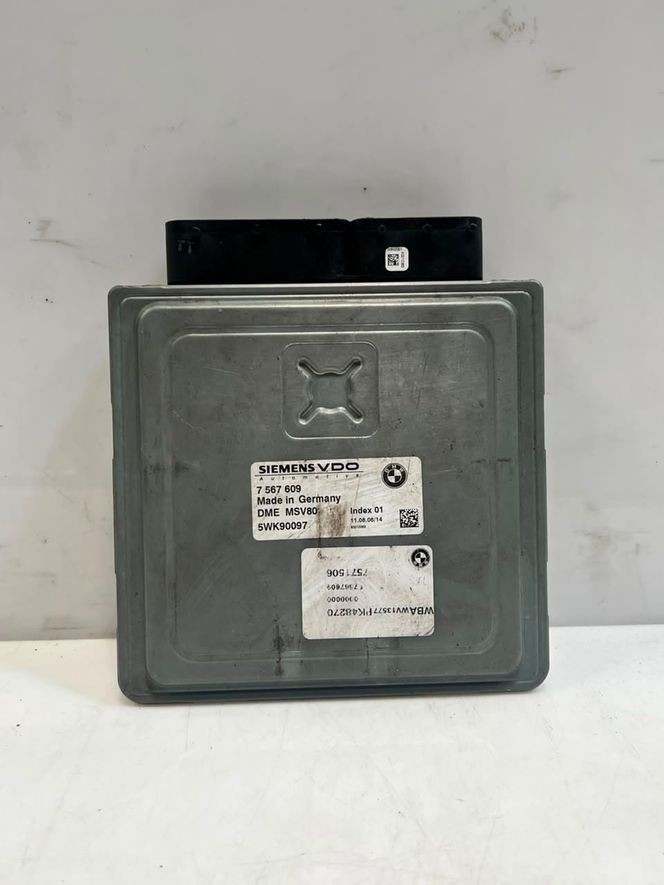 BMW X3 E83 N52N Engine Control Module ECU ONLY MSV80 5WK90097 7567609 OEM