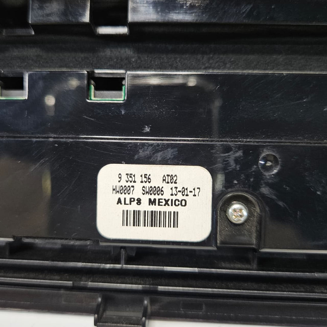 2010 BMW X3 F25 X4 F26 Climate Control Panel 6825512