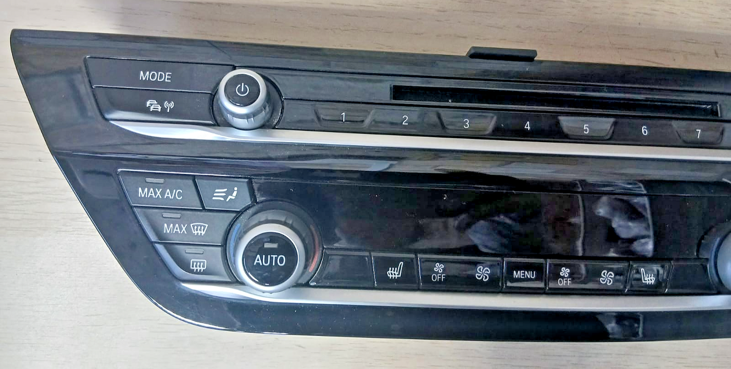 BMW 5 Series G30 G31 2019 AC Climate Control Heater Switch Panel OEM 7947869