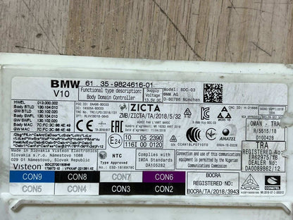 2019-2025 BMW X5 G15 G16 G20 X6 X7 Body Domain Controller 61359824616