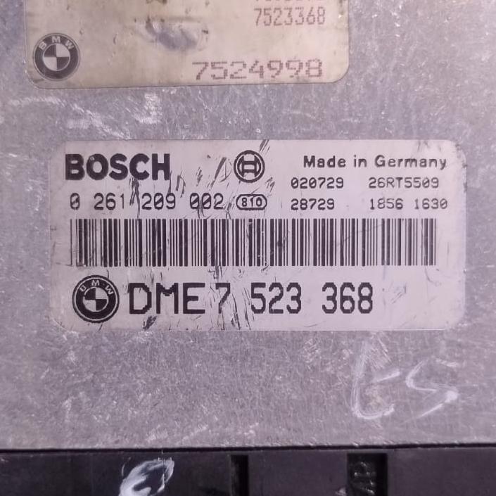 MW 7 SERIES E65 E66 N62 ENGINE CONTROL UNIT ECU MODULE ONLY DME - 7523368