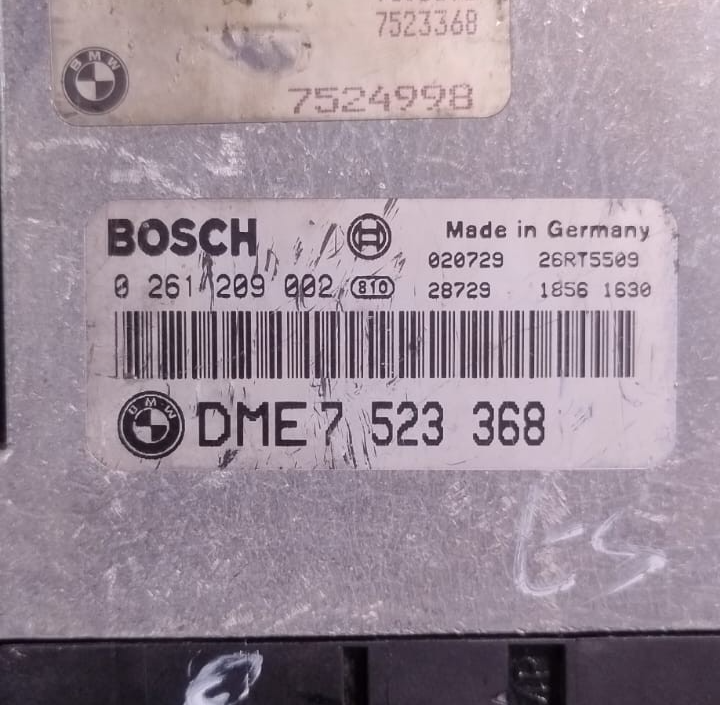 MW 7 SERIES E65 E66 N62 ENGINE CONTROL UNIT ECU MODULE ONLY DME - 7523368