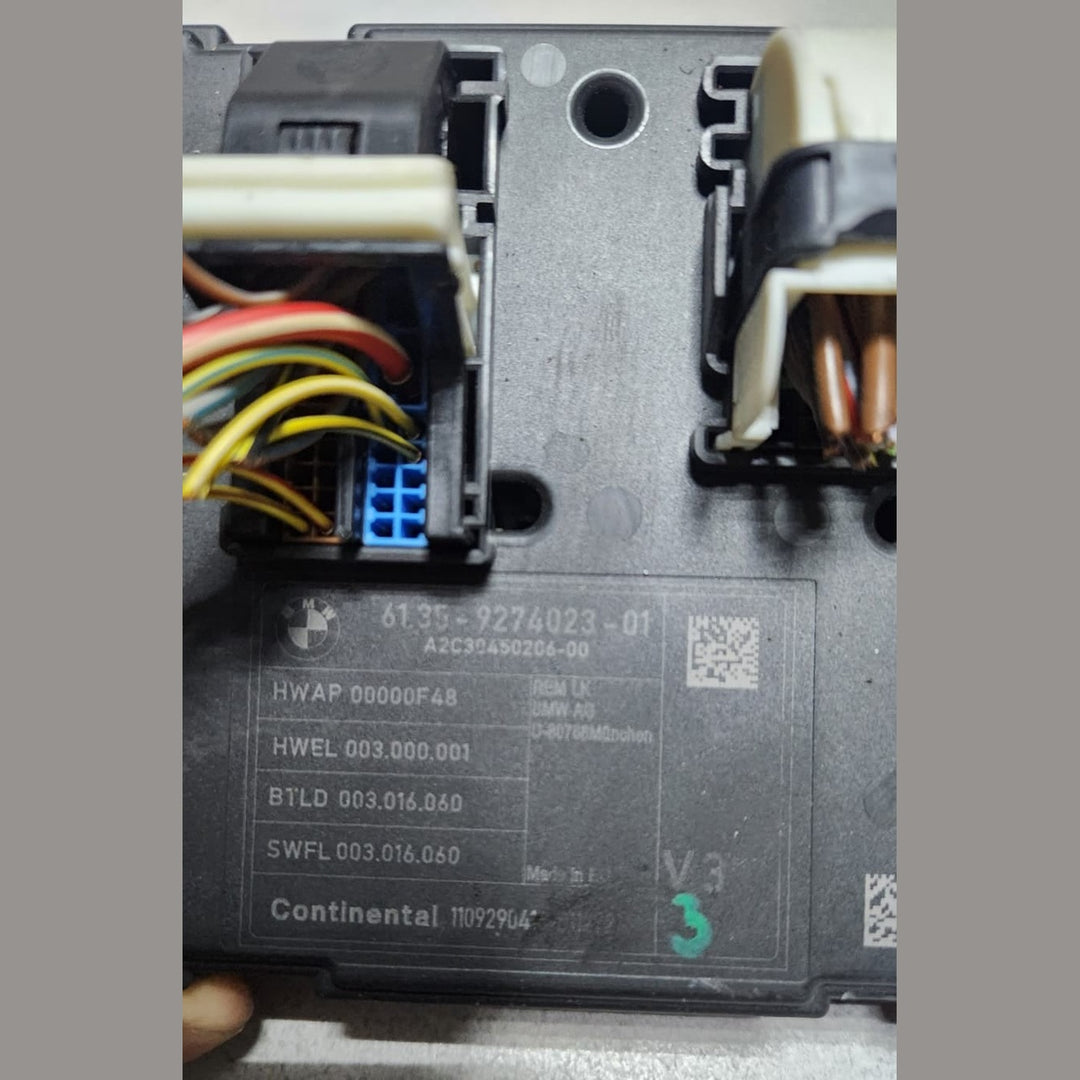BMW Rear Electronic Module 9274023 F20 F21 F22 F30 F31 F34 F36 and G11 G12 