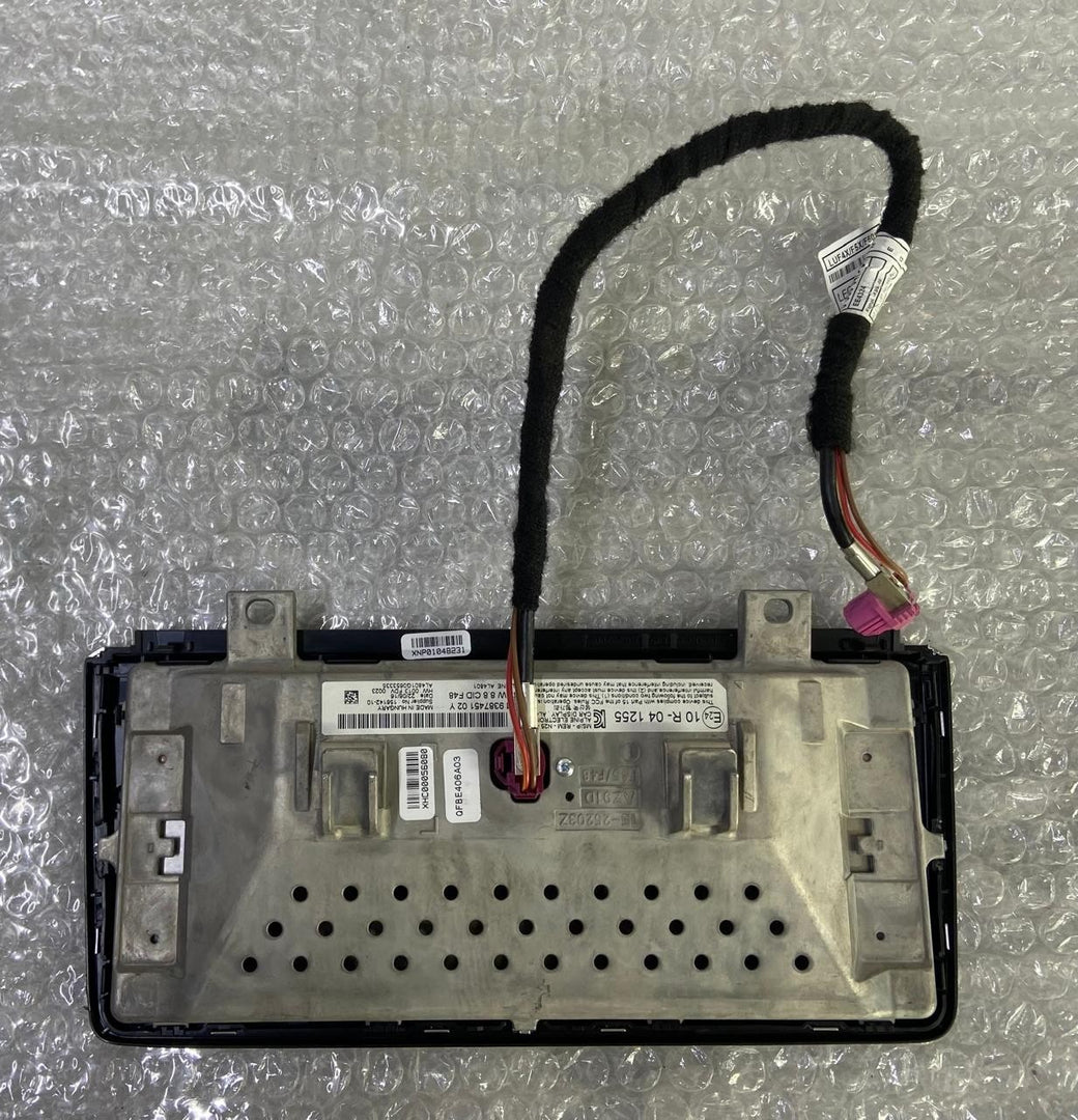 OEM BMW X1 F48 Central Information Display Screen 8.8" CID 9387451
