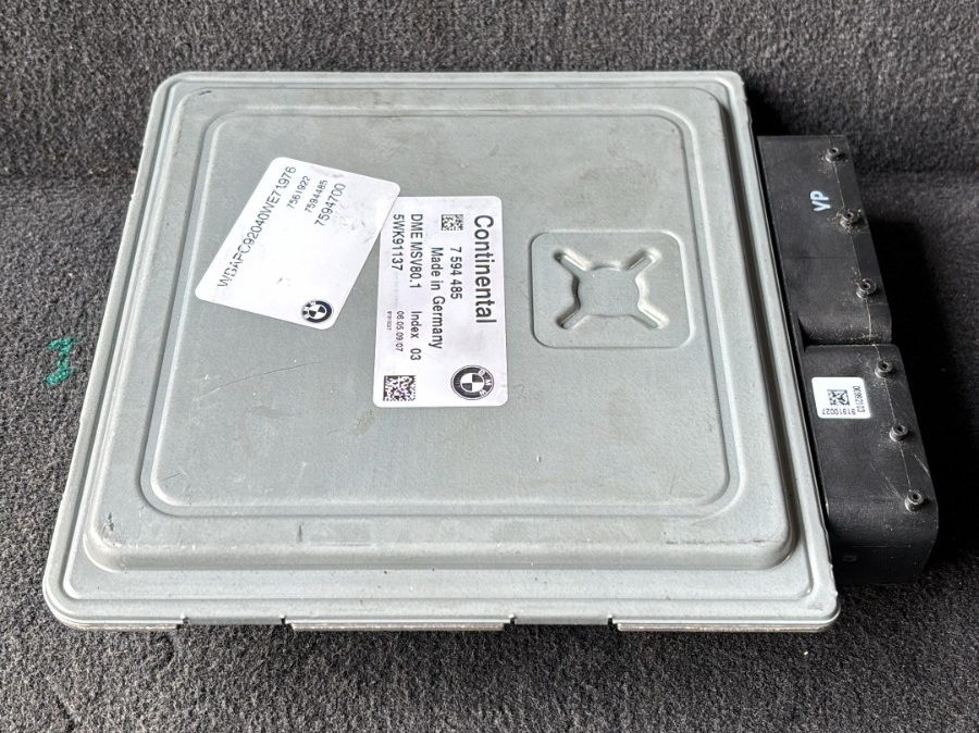 BMW E92 328XI AWD N51 MSV80.1 ECU DME CAS KEY UNIT SET OEM 7594485
