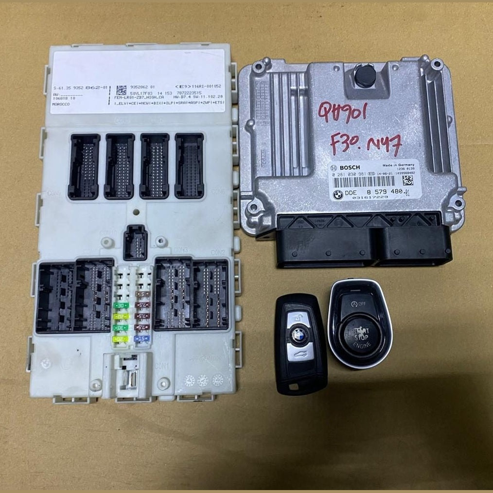 BMW ENGINE CONTROL UNIT 8579480 BMW 320D GT F34, 520D F10, and 4 Series F32 2.0 