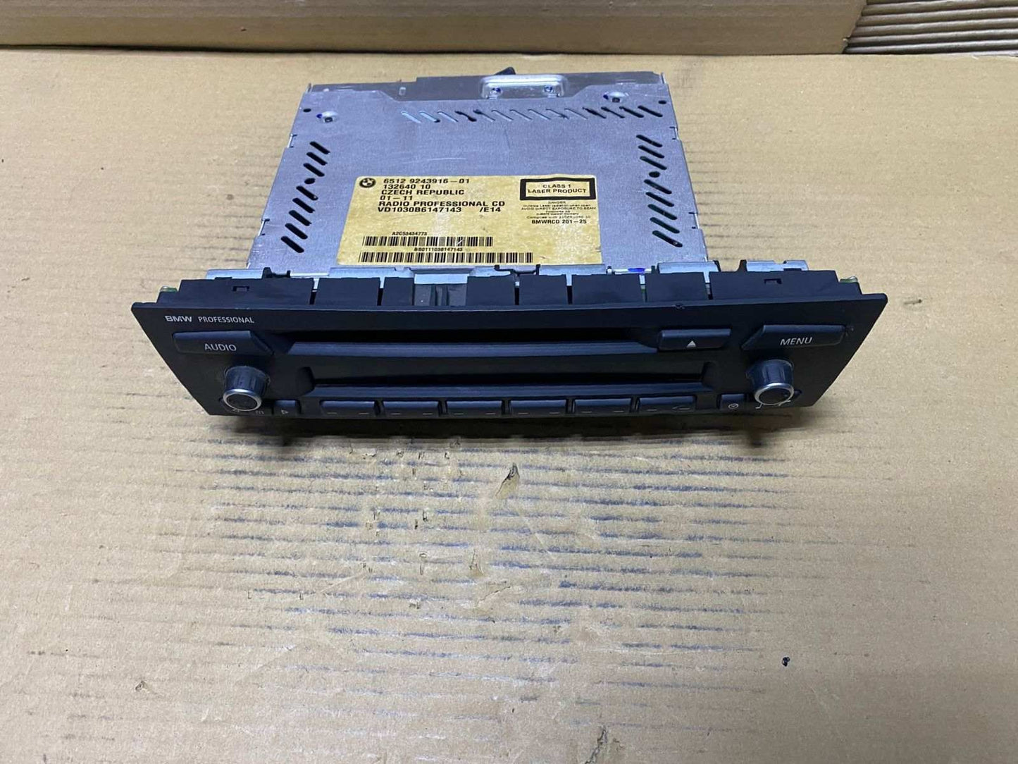 2010-2015 BMW X1 Radio Cd Professional 9243916 3 Series E90 E91 E92 E93 E84