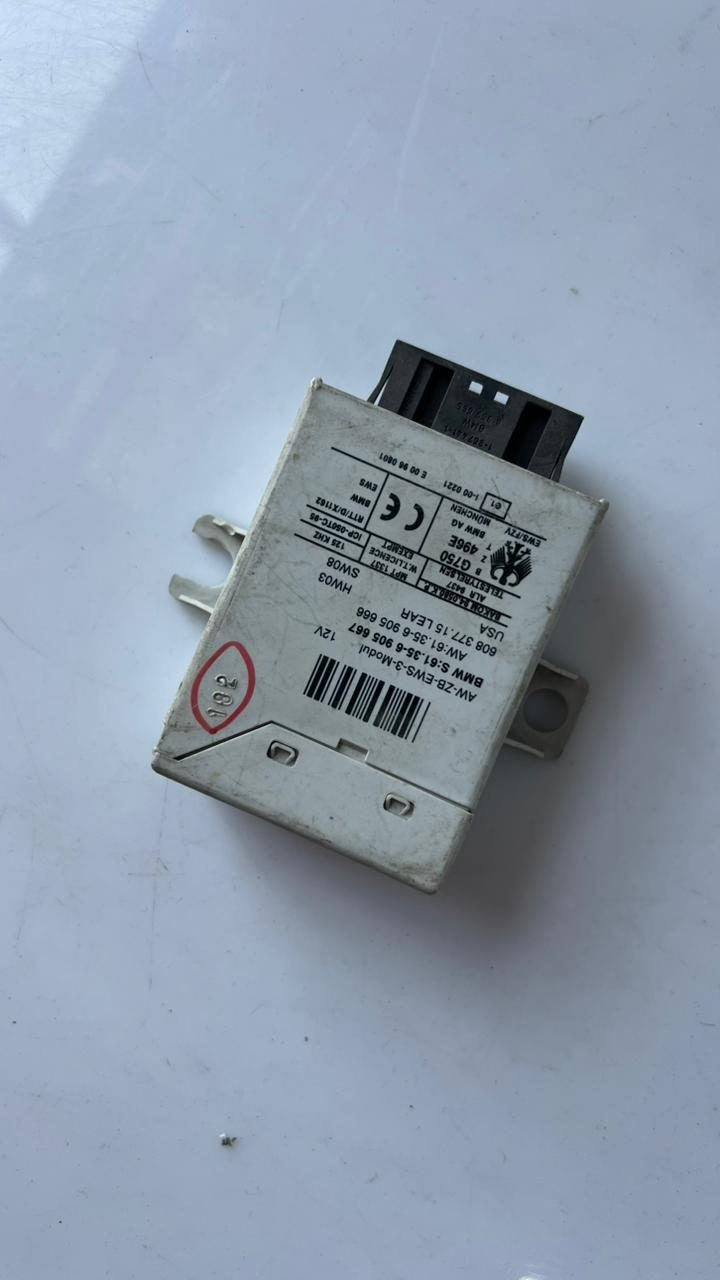 BMW Immobilizer Control Unit Module 6905667 E46, E39, E53, and E65