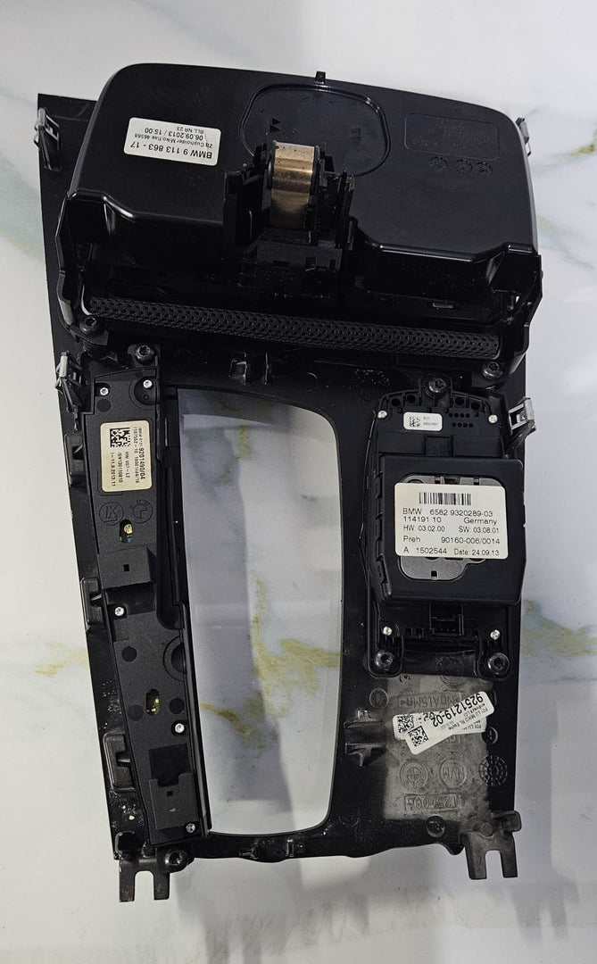 BMW F02 F03 F04 Gear Shifter Trim Plastic Mouse and cup holder 9113863 9320289