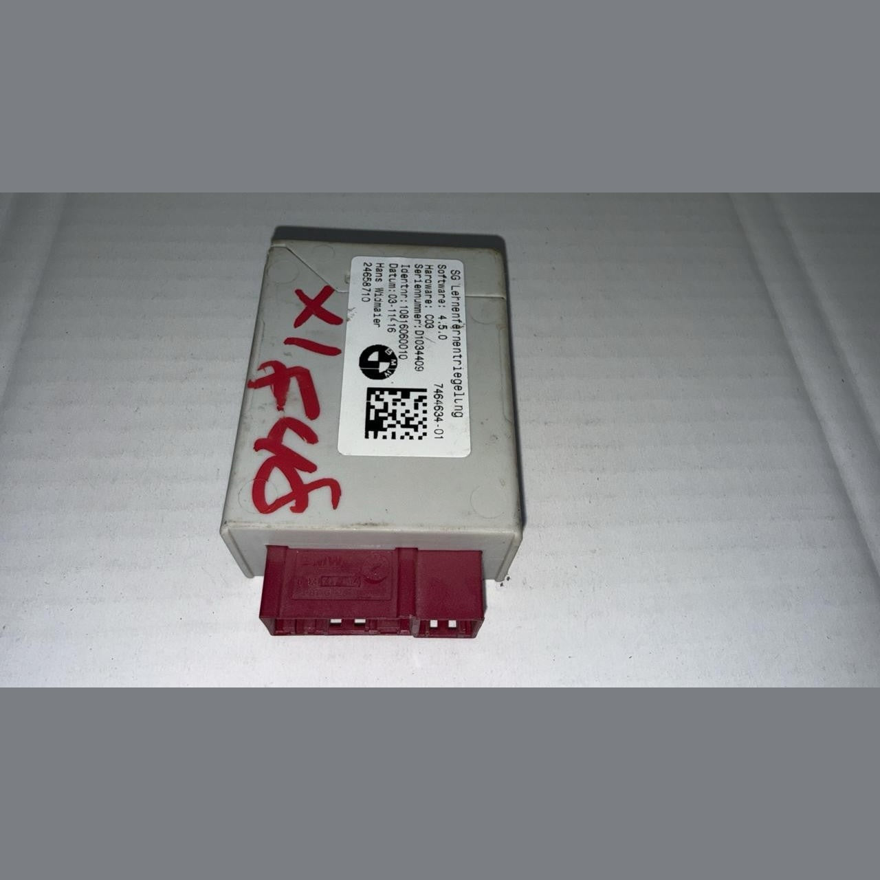 BMW GRAN TOURER F45 F46 F48 2 SERIES GENUINE BACKREST CONTROL MODULE 7464634
