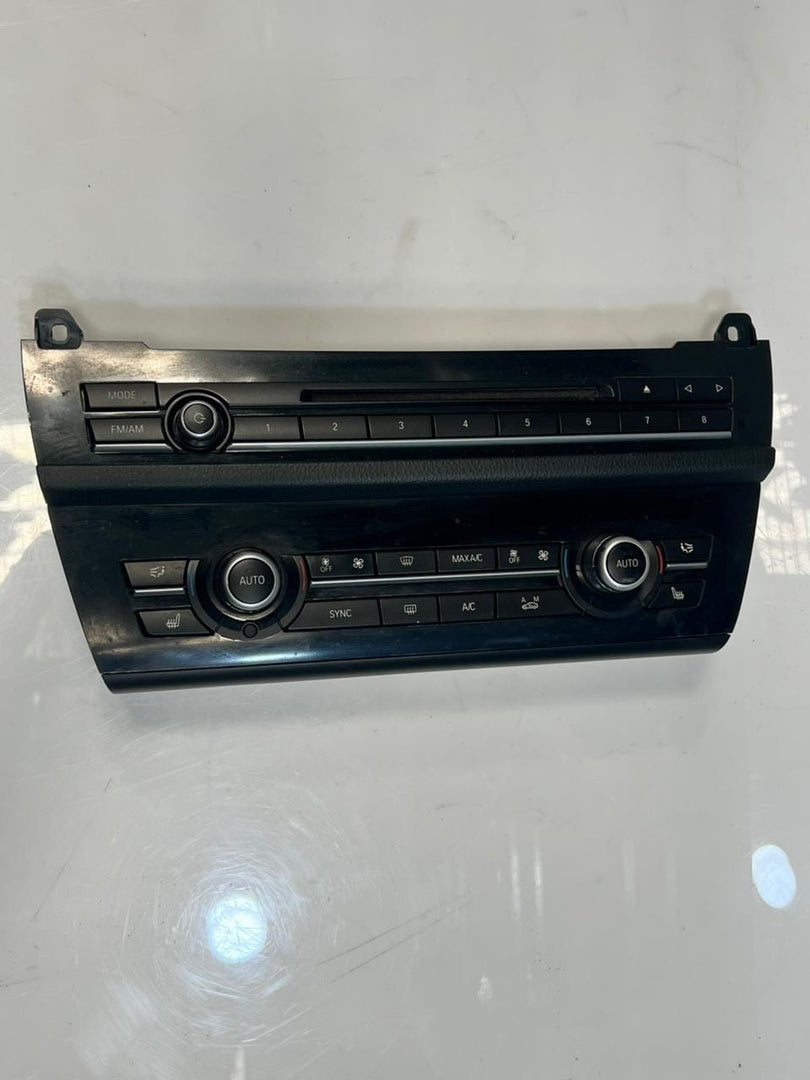 2011-2016 BMW 535i 5 Series F10 F11 Climate Control Unit CD AC PANEL 9324324 OEM
