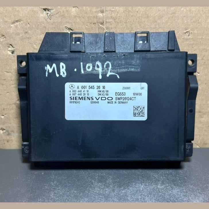 08-12 Mercedes W204 Gearbox Transmission Control Unit Module A001 5452616 OEM