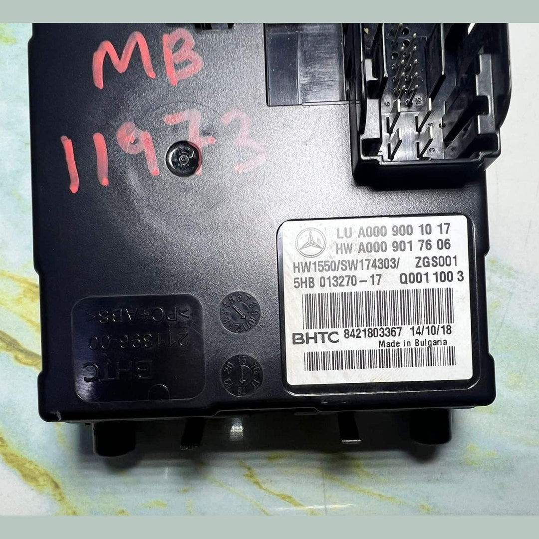 Mercedes Air Conditioning Control Module A0009001017 E-Class W213