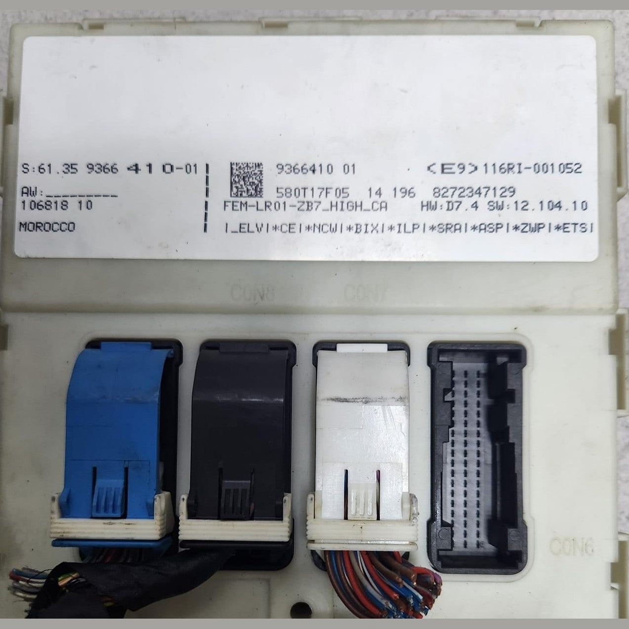 BMW F30 320i F32 N20 Engine Control Unit DME Set 8631725 OEM