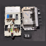 BMW 118i 318i F30 F20 2015 B38 ENGINE CONTROL ECU SET COMPLETE + KEY DME 8662411