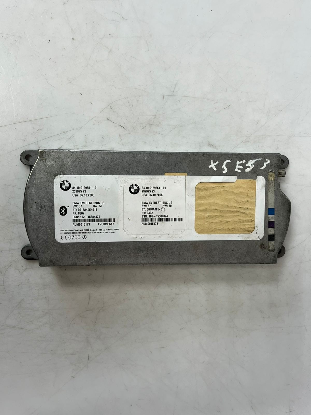 2004-2010 BMW X3 X5 Bluetooth Telematics Control Module 9129851 OEM