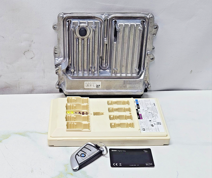 BMW X5 G05 B57S RHD 2019 ENGINE CONTROL UNIT ECU SET DDE 9886569 OEM
