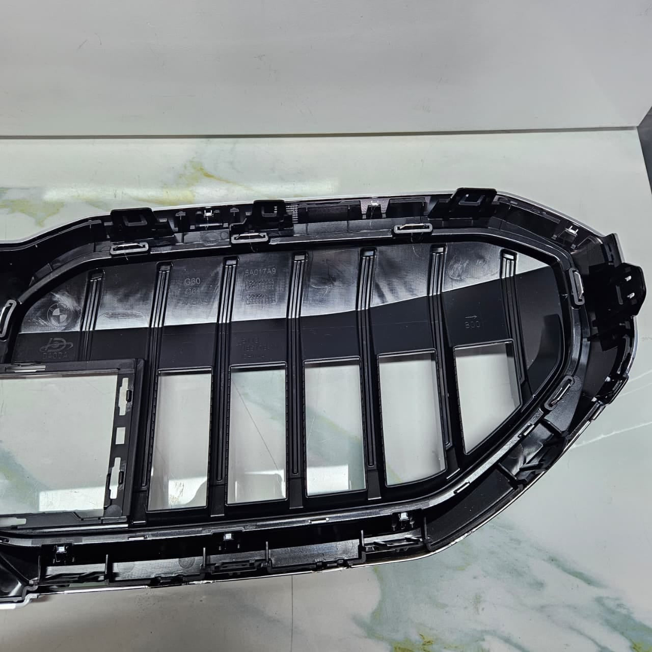 Genuine 2024-2026 BMW 5 Series i5 G60 Front Bumper Upper Radiator Grille 5A017A9