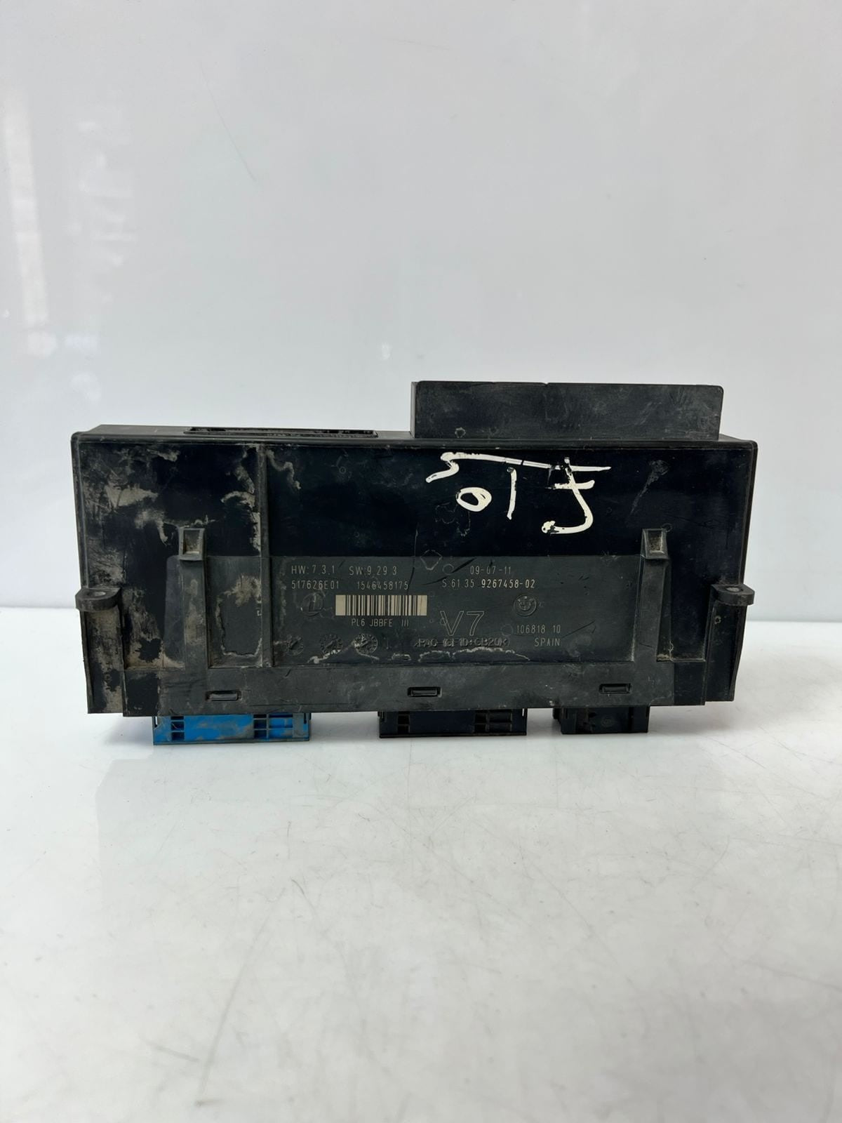 BMW 5 F10 F11 2013 comfort control unit electrical system unit 9267458 OEM