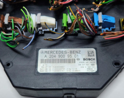 08-14 Mercedes-Benz C300 SAM Relay Control Unit Module A2049009501 W204 C Class