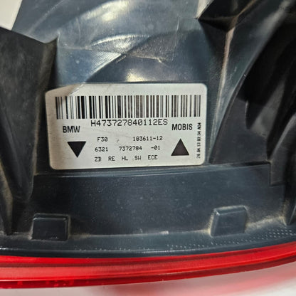 OEM BMW  3 Series F30 Taillight Right Outer Right Rear 7372784