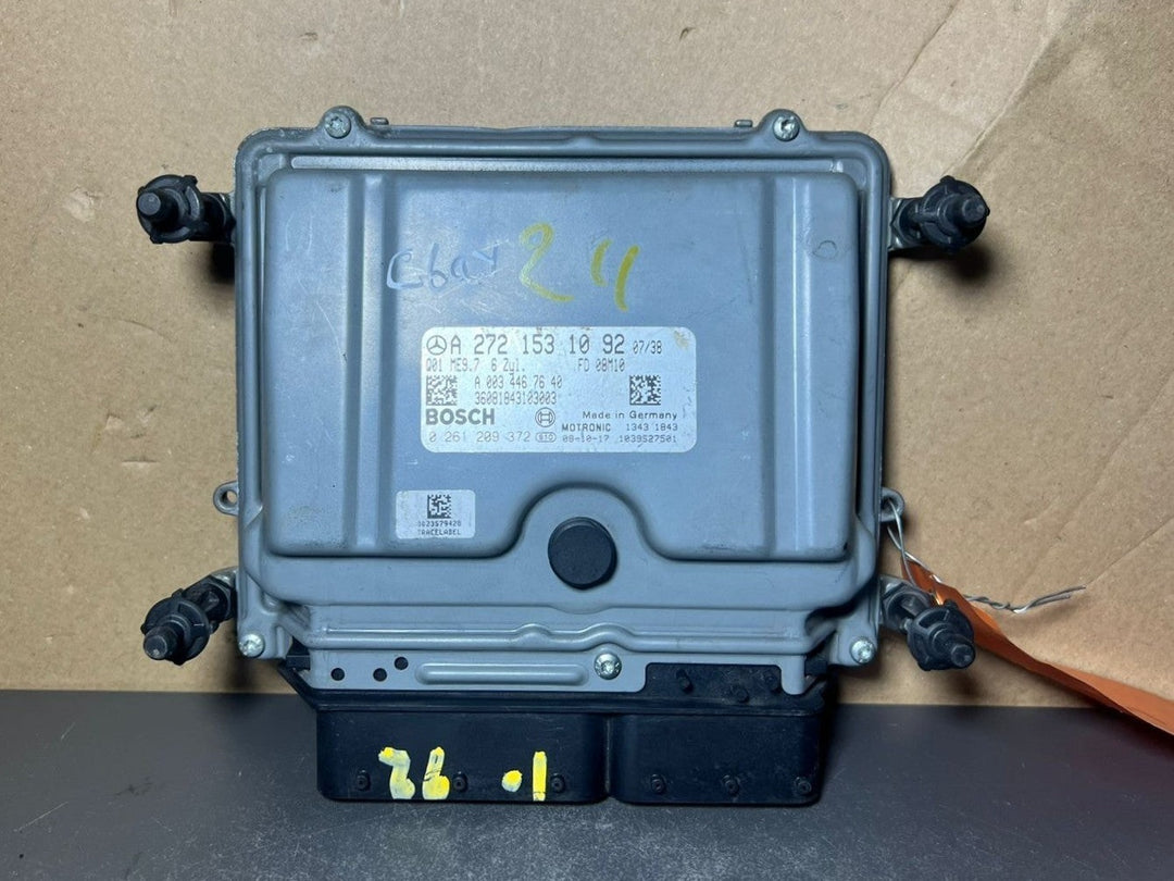 04-09 Mercedes W211 E-Class Engine Control Module Unit ECM ECU A272 1531092 OEM