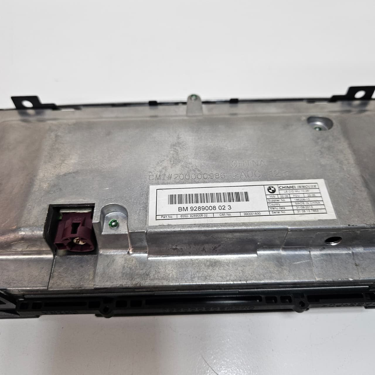 2013-2016 BMW 6 Series F06 F12 Lcd Display Screen 9289008
