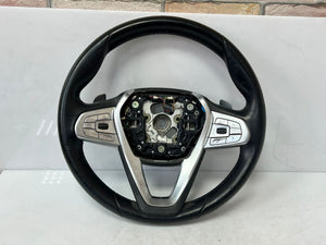 2019 BMW X5 G11 G30 Multifunctional Leather Steering Wheel With Paddles 6288904