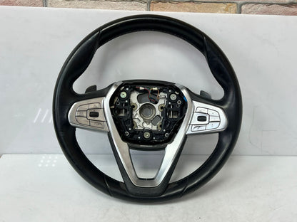 2019 BMW X5 G11 G30 Multifunctional Leather Steering Wheel With Paddles 6288904