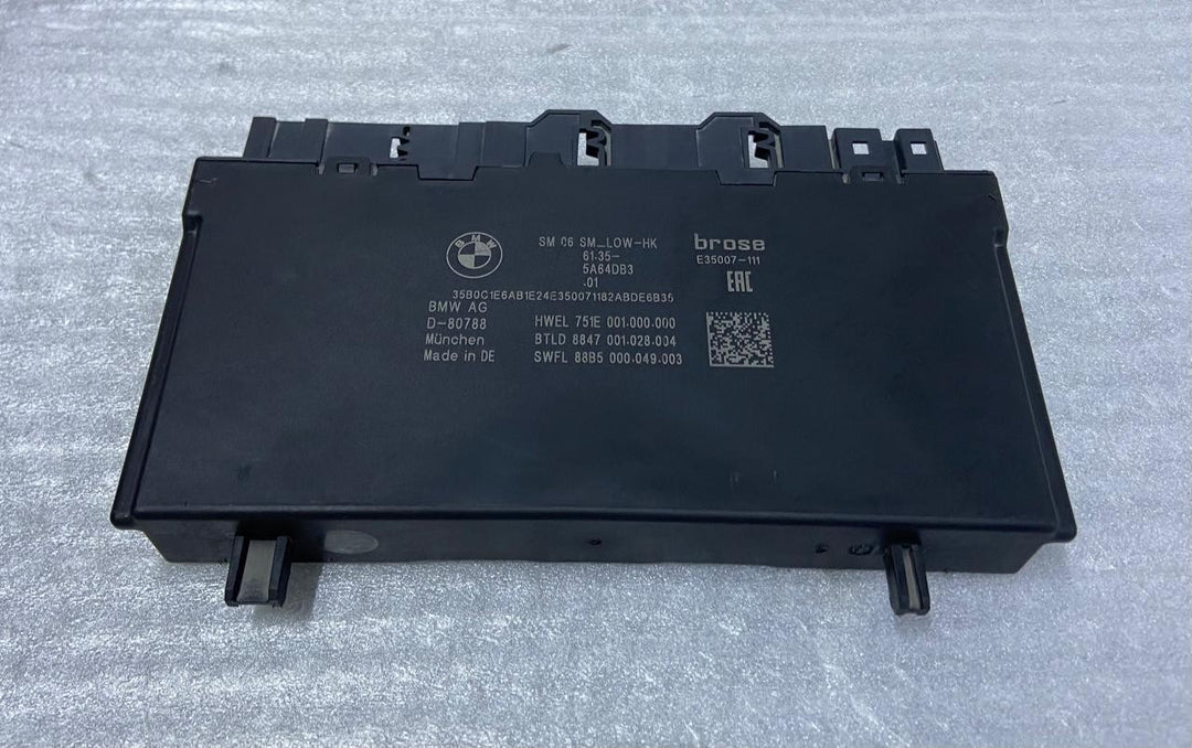 OEM BMW U06 IX I20 U11 ACTIVE TOURER  SEAT CONTROL MODULE ECU UNIT 5A64DB3