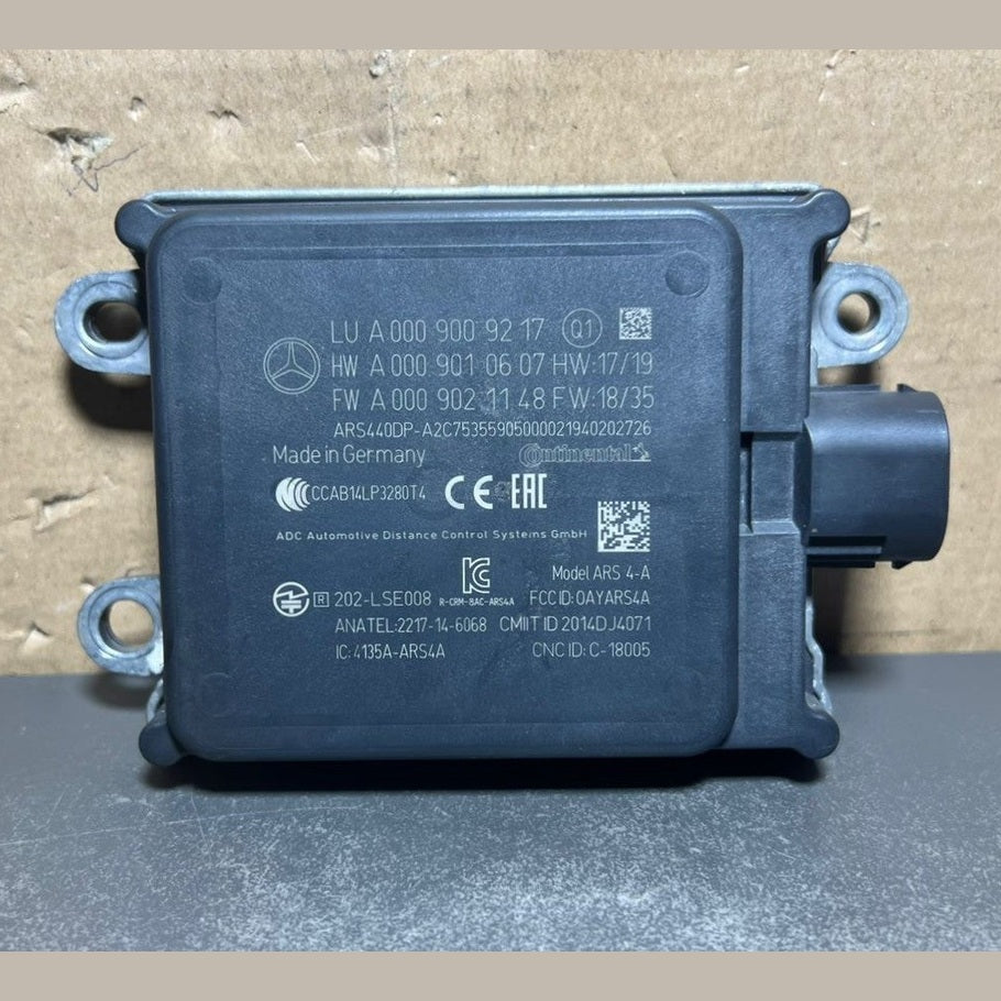 Mercedes W222 W253 Active Radar Cruise Control Assist Module A000 9009217 OEM