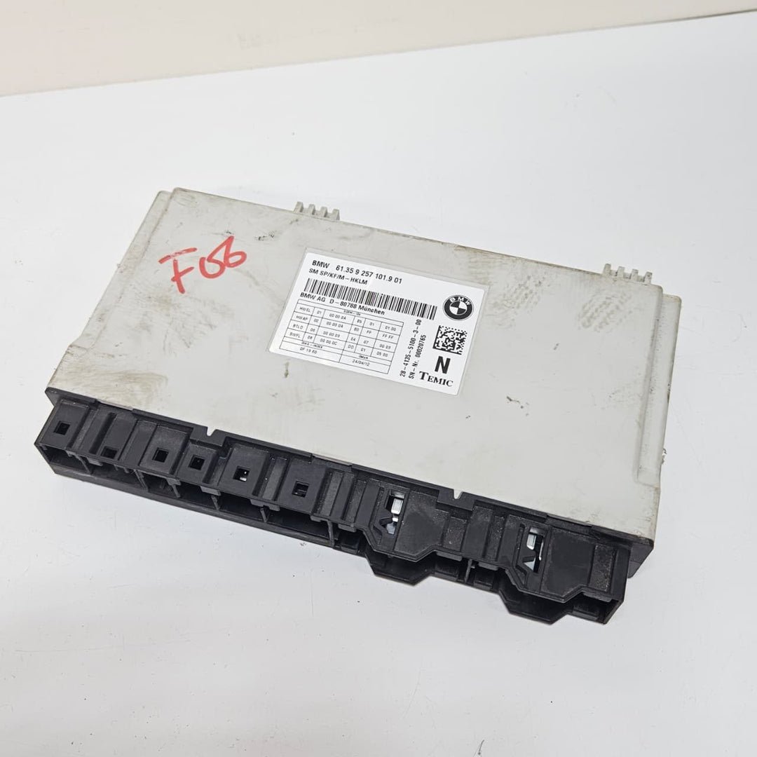 2011-2016 BMW BMW 650I F06 Seat Front Left Control Module 9257101