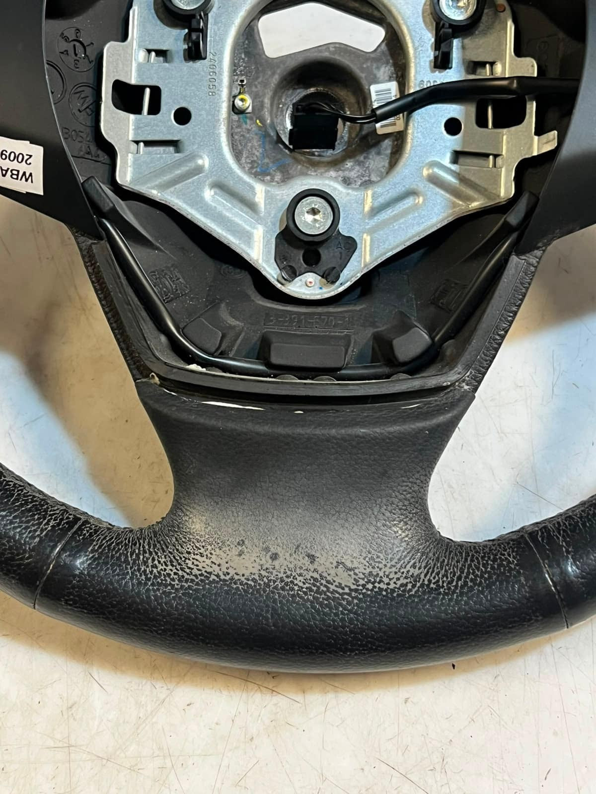 2006-2009 BMW X5 E70 LEATHER Steering Wheel 6778742 OEM