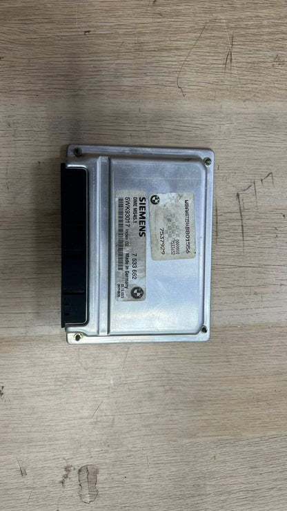 2004-2005 BMW 530i Engine Control Module 7533652 5' E60 BMW 530I ECU SET MS45.1